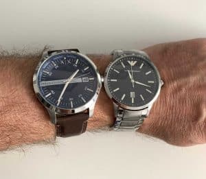 men's watch sizes
