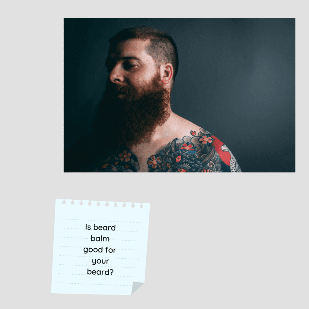 man with ginger beard and tattos