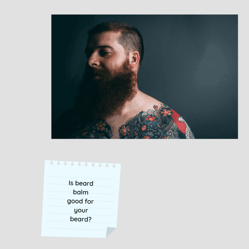 man with tattoos and ginger beard