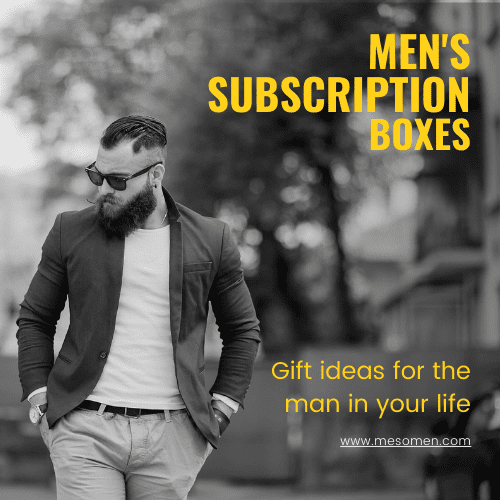 Subscription boxes for men