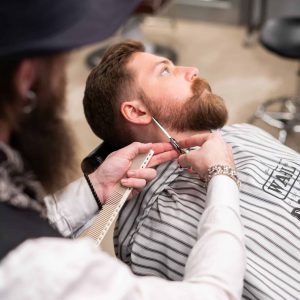 how to line up your beard